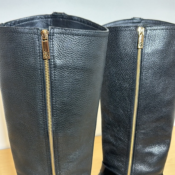 Tory Burch Black Leather Boots - Picture 5 of 13